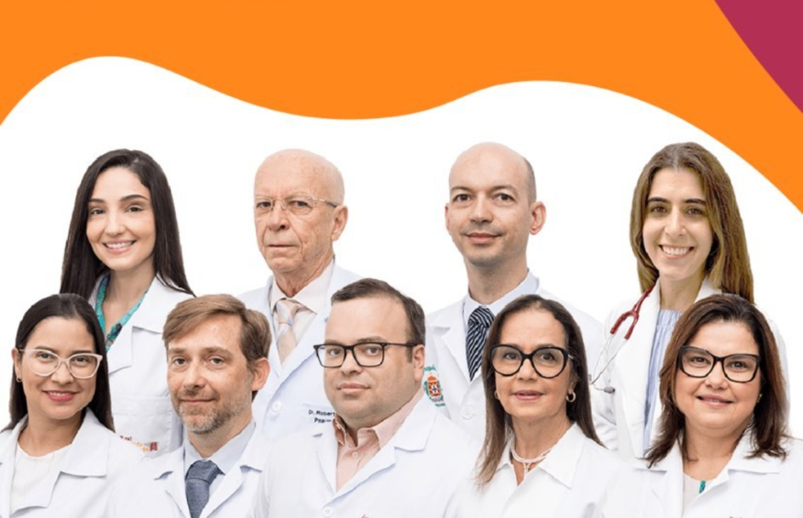 Equipe médica do Real Instituto do Pulmão reunida